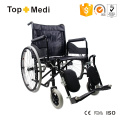 Topmedi Economic Manual Steel elevando la silla de ruedas Legrest para discapacitados